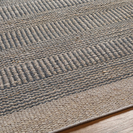 Navy Elle Jute Rug Rugs TriadCommerceInc