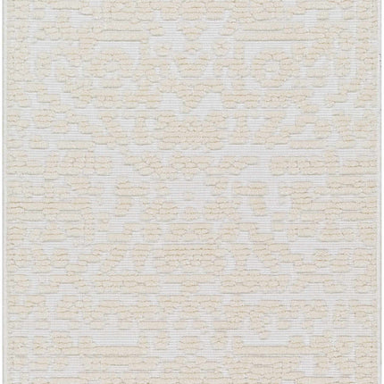 Beren Cream Washable Area Rug Rugs TriadCommerceInc 2'7" x 7'2" Runner