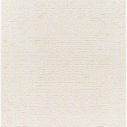 Beren Cream Washable Area Rug Rugs TriadCommerceInc 5' x 7'2" Rectangle