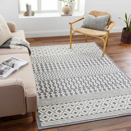 Drago Gray 3D Area Rug - Clearance Rugs TriadCommerceInc