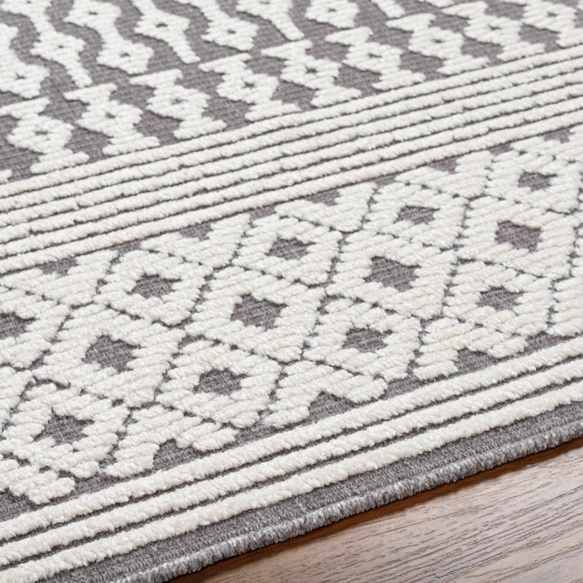 Drago Gray 3D Area Rug - Clearance Rugs TriadCommerceInc