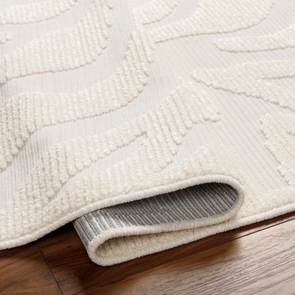 Keto Cream Zebra Print Area Rug - Clearance Rugs TriadCommerceInc