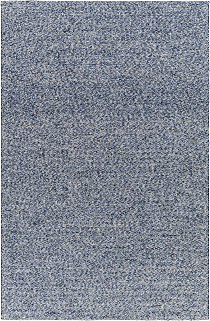 Alyra Blue Solid Area Rug Rugs TriadCommerceInc 5' x 7'6" Rectangle