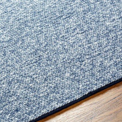 Alyra Blue Solid Area Rug Rugs TriadCommerceInc