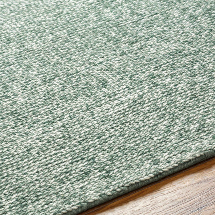 Alyra Green Solid Area Rug Rugs TriadCommerceInc