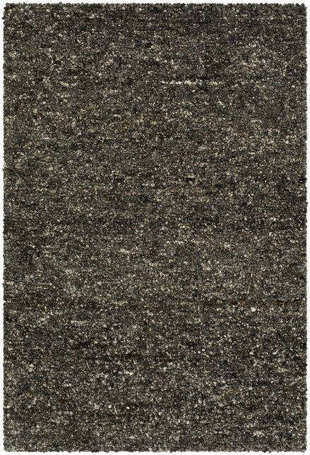 Sevan Black Wool Area Rug Rugs TriadCommerceInc