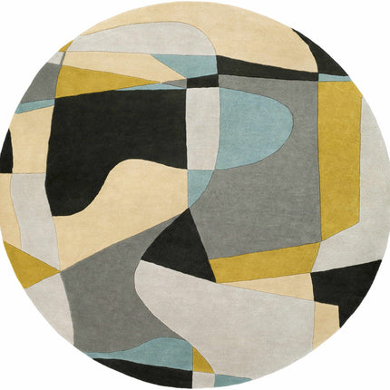 Sneedville Modern Wool Rug - Promo Rugs TriadCommerceInc 8' Round