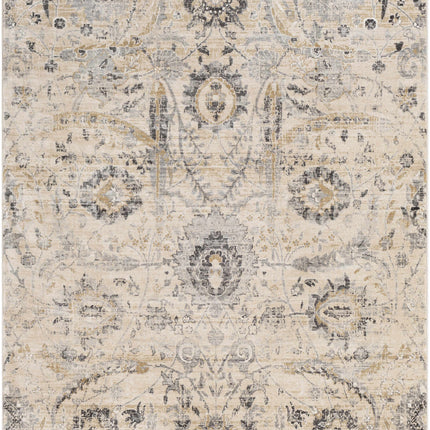 Georgiana Beige Area Rug Rugs TriadCommerceInc 5'3" x 7'3" Rectangle