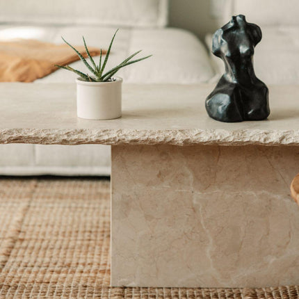 Sofita Marble Coffee Table Coffee Tables TriadCommerceInc
