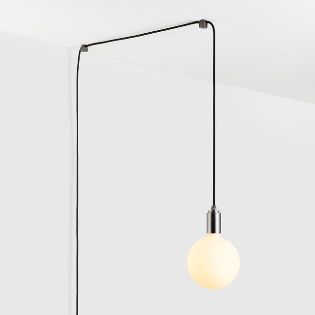 Sphere IV Plug-In Pendant Light in Graphite Home Decor > Lighting > Ceiling Lights > Pendant Lights TriadCommerceInc Graphite