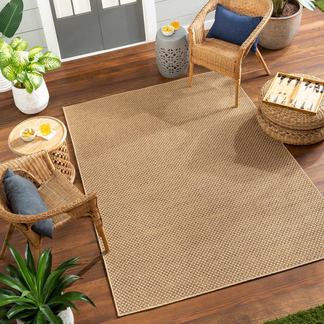 Zeta Faux Jute Outdoor Rug Rugs TriadCommerceInc