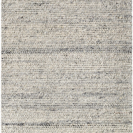 Olisa Cream & Gray Wool Area Rug Rugs TriadCommerceInc 5' x 7'6" Rectangle