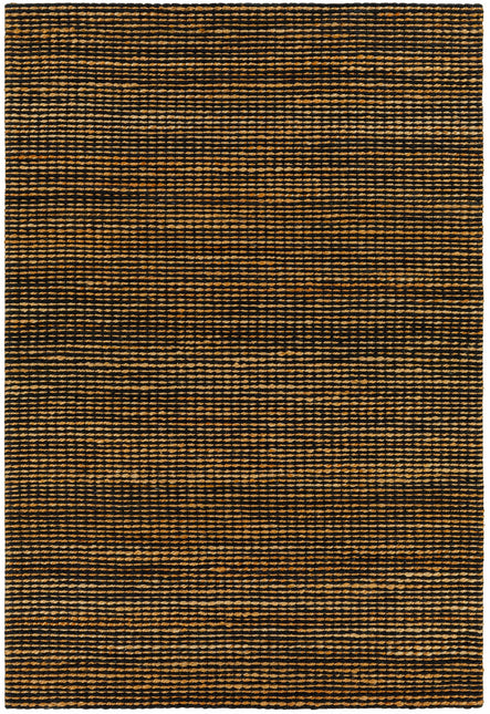 Riki Black Area Rug Rugs TriadCommerceInc 5' x 7'6" Rectangle