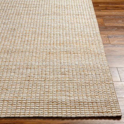 Riki Cream Jute-Wool Blend Rug Rugs TriadCommerceInc