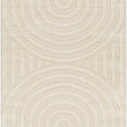 Arnel Cream Area Rug Rugs TriadCommerceInc 5'3" x 7' Rectangle