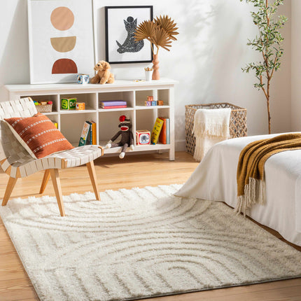 Arnel Cream Area Rug Rugs TriadCommerceInc