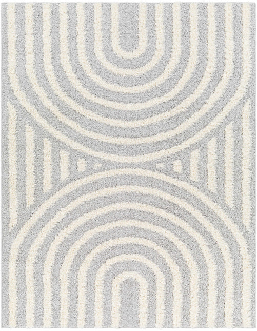 Arnel Gray & Beige Area Rug Rugs TriadCommerceInc 5'3" x 7' Rectangle