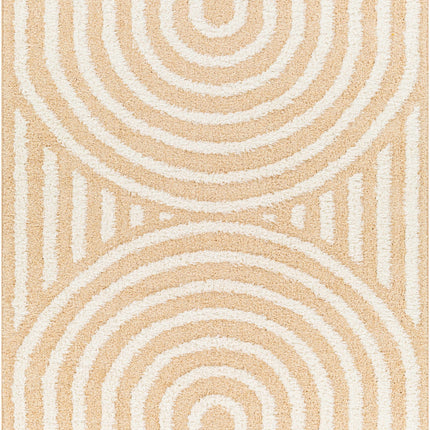 Arnel Beige Area Rug Rugs TriadCommerceInc 5'3" x 7' Rectangle