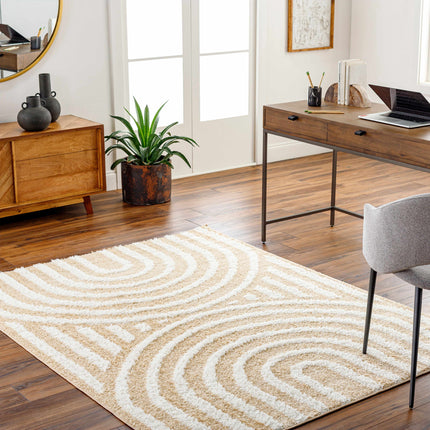 Arnel Beige Area Rug Rugs TriadCommerceInc