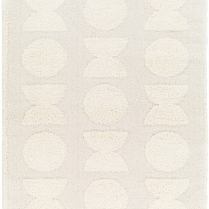Dason Cream Area Rug - Clearance Rugs TriadCommerceInc 5'3" x 7' Rectangle