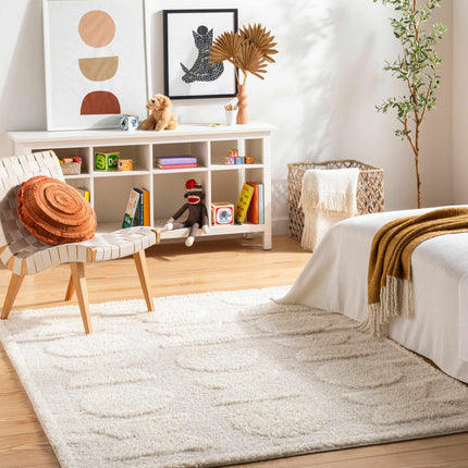 Dason Cream Area Rug - Clearance Rugs TriadCommerceInc