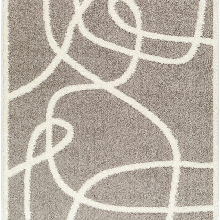 Gilon Taupe Plush Area Rug Rugs TriadCommerceInc 5'3" x 7' Rectangle