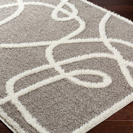 Gilon Taupe Plush Area Rug Rugs TriadCommerceInc