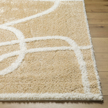 Gilon Camel Plush Area Rug Rugs TriadCommerceInc