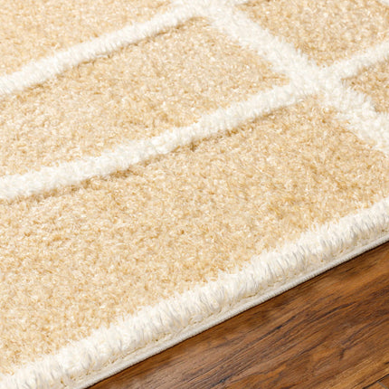 Gilon Camel Plush Area Rug Rugs TriadCommerceInc