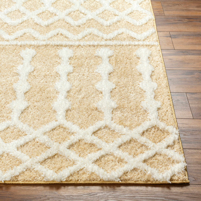 Ilyas Camel Plush Area Rug Rugs TriadCommerceInc