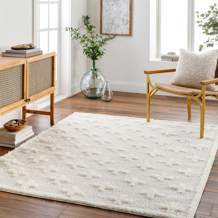 Satu Cream Area Rug Rugs TriadCommerceInc