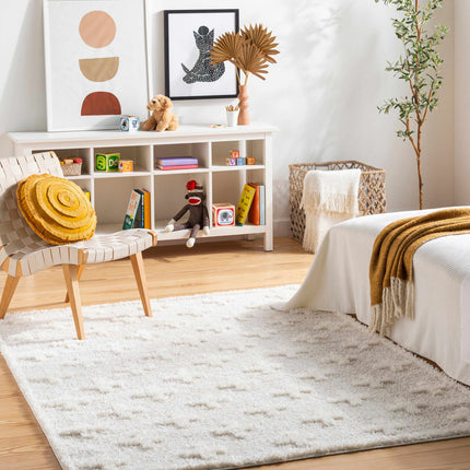 Satu Cream Area Rug Rugs TriadCommerceInc