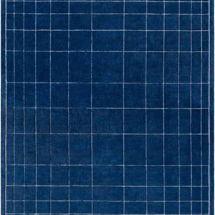 Sedna Navy Wool Area Rug Rugs TriadCommerceInc 8' x 10' Rectangle