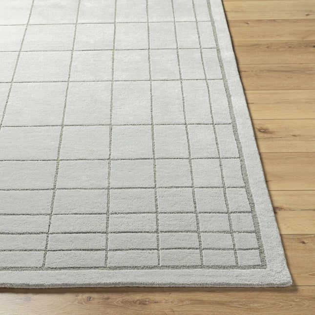 Sedna Gray Wool Area Rug Rugs TriadCommerceInc