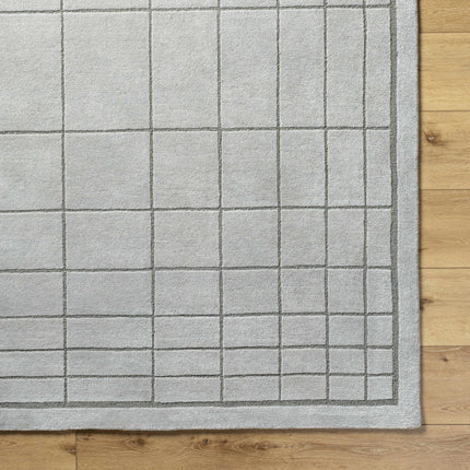 Sedna Gray Wool Area Rug Rugs TriadCommerceInc
