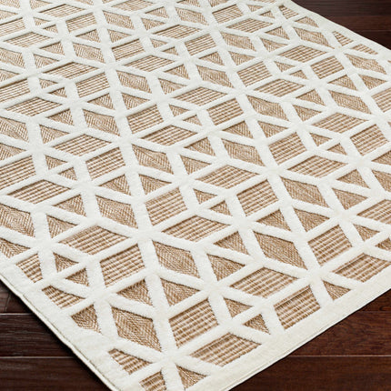 Nuri Tan Outdoor Rug Rugs TriadCommerceInc