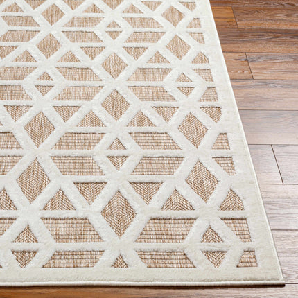 Nuri Tan Outdoor Rug Rugs TriadCommerceInc