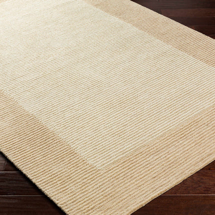Amadi Beige Wool Area Rug Rugs TriadCommerceInc