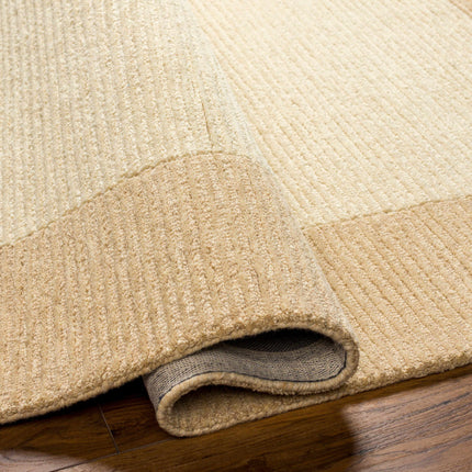 Amadi Beige Wool Area Rug Rugs TriadCommerceInc