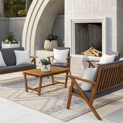 Beige Areli Area Rug Rugs TriadCommerceInc