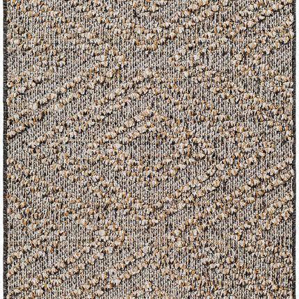 Beige Charcoal Areli Area Rug Rugs TriadCommerceInc *2'7" x 7'3" Runner