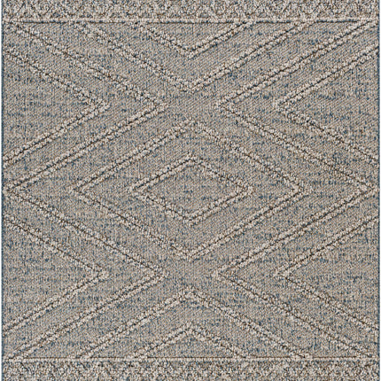 Blue Areli Area Rug - Clearance Rugs TriadCommerceInc 5'3" x 7' Rectangle