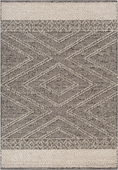 Beige Brown Areli Area Rug Rugs TriadCommerceInc 5'3" x 7' Rectangle