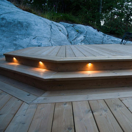 STB09 - LED Surface Mount Round Deck Light Deck Light TriadCommerceInc