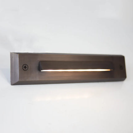 Slim Cast Brass LED Surface Mount Step Light Step light TriadCommerceInc