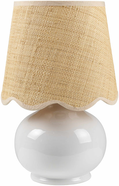 Theisseil Beige Table Lamp Home Decor > Lighting > Lamp > Table Lamps TriadCommerceInc