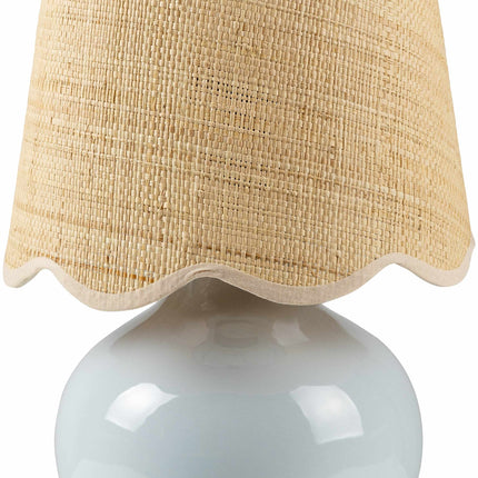 Theisseil Light Blue Table Lamp Home Decor > Lighting > Lamp > Table Lamps TriadCommerceInc