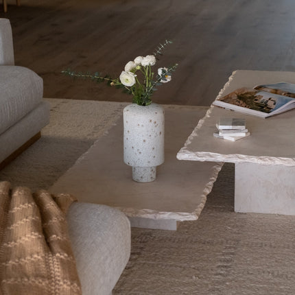 Sofita Marble Coffee Table - Low Coffee Tables TriadCommerceInc
