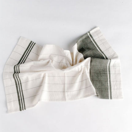 Chelsea Cotton Tea Towel Kitchen Towels TriadCommerceInc Grey  