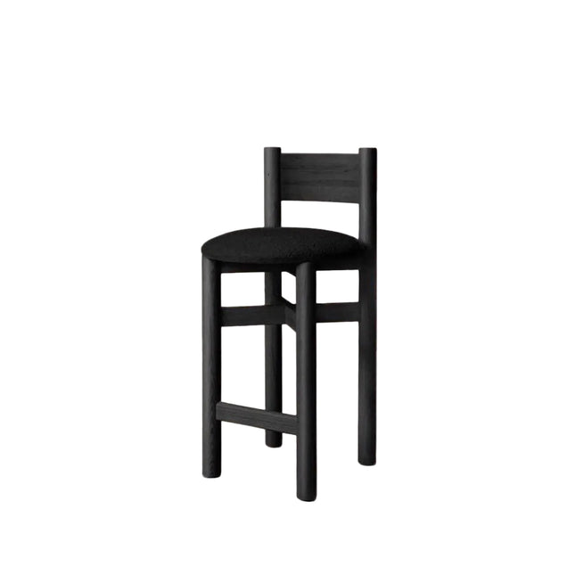Teddy Counter Stool - Black Counter Stools TriadCommerceInc